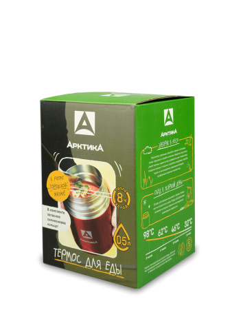 Термос для еды Арктика (0,5л) цветной