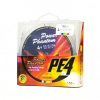 Шнур Power Phantom PE4, 110м, мультиколор #1,2, 0,18мм, 8,6кг