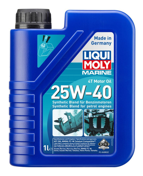 Marine 4T Motor Oil 25W-40  (1л)