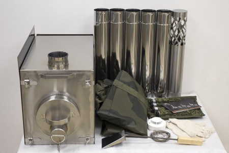 Печь Экономка большая (съемные экраны)