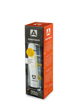 Термос для напитков Арктика (0,5л) с ситечком