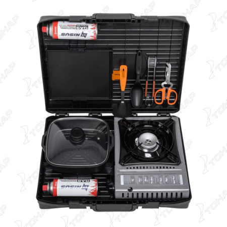 Плита газовая в кейсе NISUS (кух. инструметы, посуда)