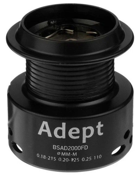Катушка безынерционная Black Side Adept