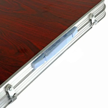 Стол кемпинговый 120х60 + 4 табурета (коричневый)