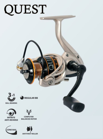 Катушка Black Side Quest 2000 FD  (3+1)