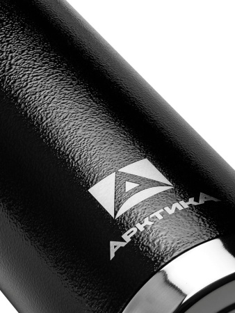 Термос Арктика, молотковая эмаль (0,9л) с ситечком