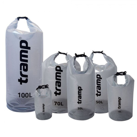 Гермомешок Tramp 100л (прозрачный)