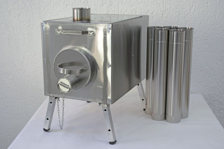 Печь Экономка большая (стационарные экраны)