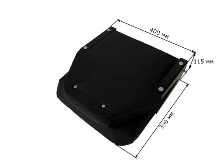 Кресло лодочное КОМПАКТ (оксфорд/черный)