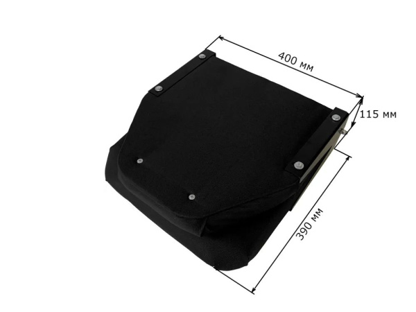 Кресло лодочное КОМПАКТ (оксфорд/черный)