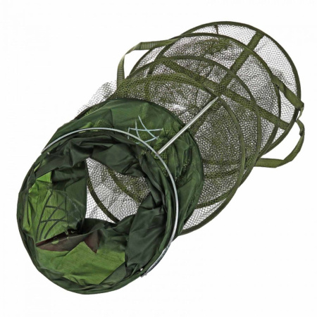 Садок береговой круглый в чехле D40х2м (нить)