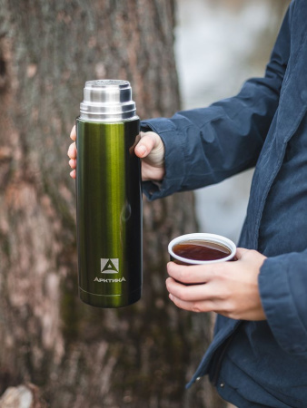 Термос для напитков Арктика (1л) цветной