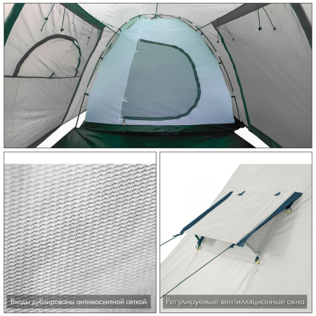 Палатка Talberg BLANDER 4 SAHARA