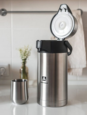 Термос Арктика бытовой с пневмонасосом (2,5л)