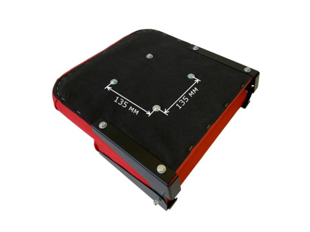 Кресло лодочное КОМПАКТ (оксфорд/красный)