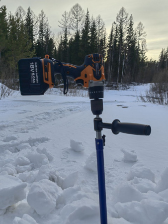 Шуруповерт-электробур Nisus (18V 6A)