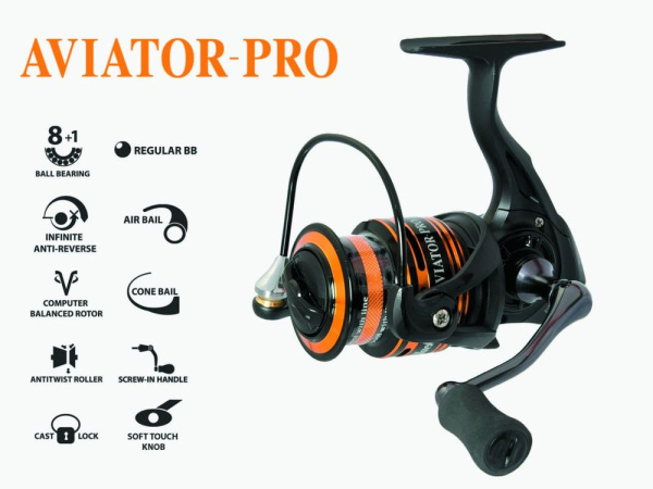 Катушка Black Side Aviator PRO 2000FD (8+1)