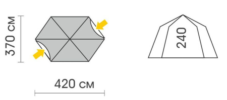 Шатер Talberg ARBOUR