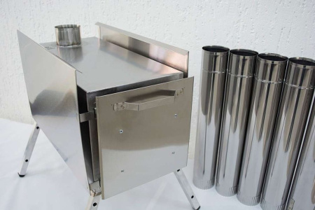 Печь Экономка средняя (съемные экраны)