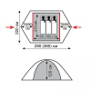 Палатка Tramp Peak 3 (V2)