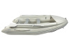 Лодка ПВХ Badger Air Line 420S с фальшбортами серая