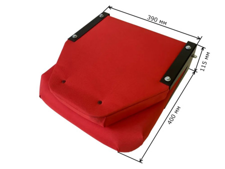 Кресло лодочное КОМПАКТ (оксфорд/красный)