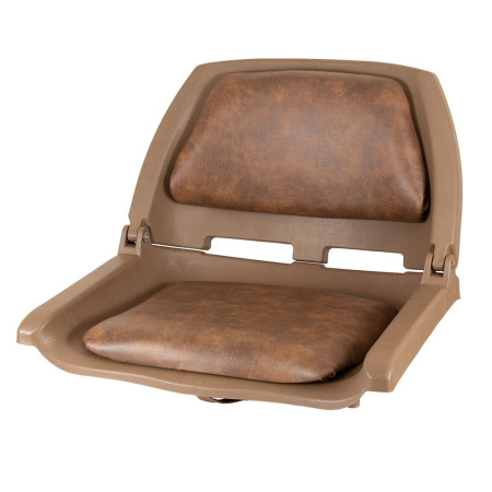 Кресло лодочное Folding (винил/коричневый)