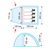 Палатка Tramp Bell 4 (V2)