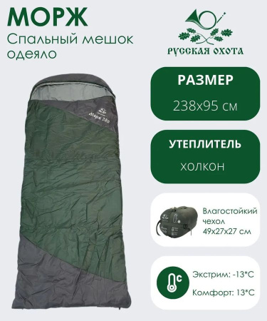 Спальник Морж -24°С