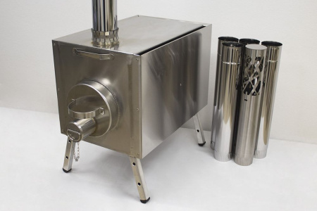 Печь Экономка большая (стационарные экраны)