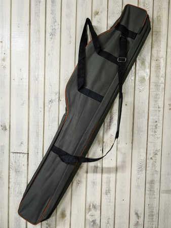 Чехол для удилищ мягкий №6 зеленый (135см)