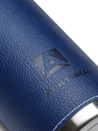 Термос Арктика, кожаная оплётка (0,7л)