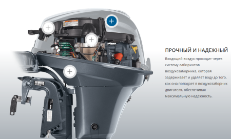 Лодочный мотор YAMAHA F9.9JMHS