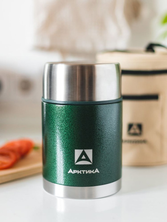 Термос для еды Арктика (0,6л) чехол+ложка