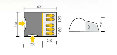 Палатка Talberg CAMPI 5