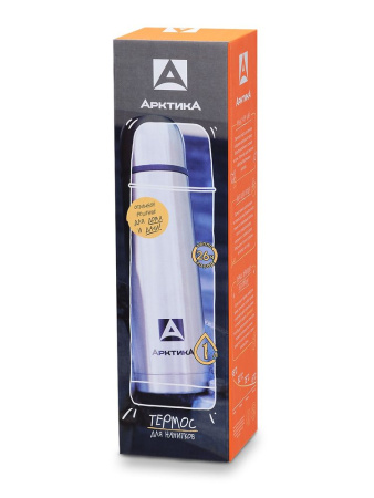 Термос для напитков Арктика (1л)