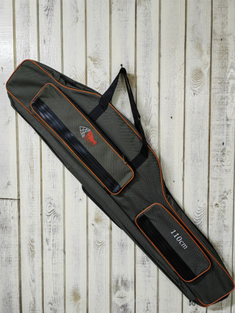 Чехол для удилищ мягкий №5 зеленый (110см)