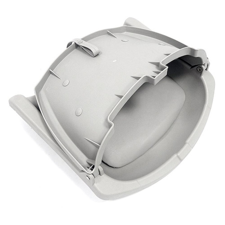 Кресло лодочное Folding (винил/серый)