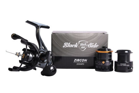 Катушка безынерционная Black Side Zircon