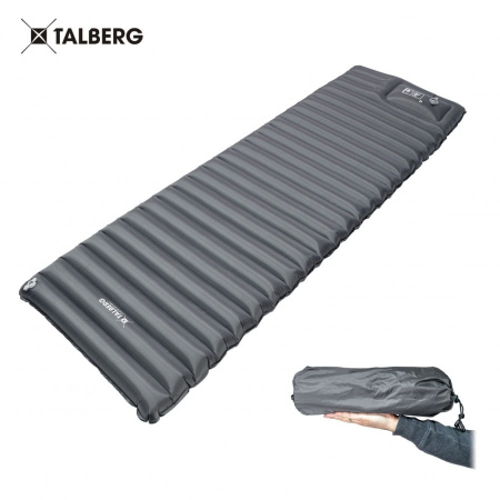 Коврик надувной Talberg LUXOR AIR GREY MAT 8 см