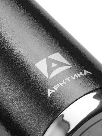 Термос Арктика, молотковая эмаль (0,75л) с ситечком