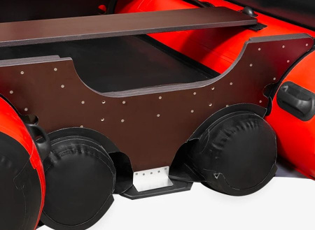 Лодка ПВХ Фрегат 430 FM Light Jet (транец-трансформер L/S)