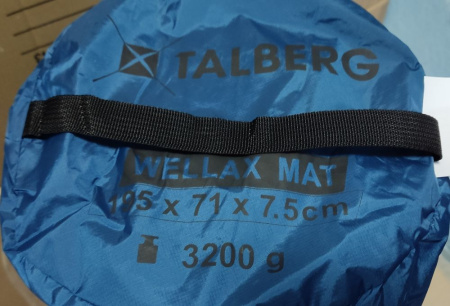 Коврик самонадувающийся Talberg WELLAX MAT 7,5 см