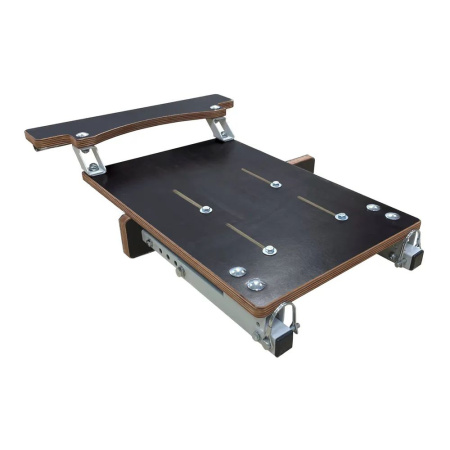 Стойка (опора) заниженная для лодочного сиденья (сталь)