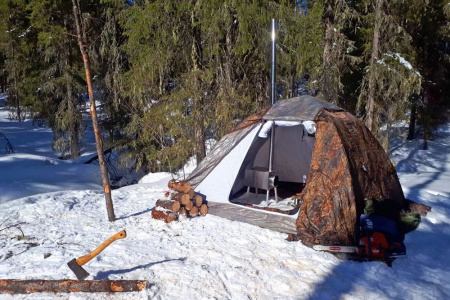 Палатка Берег Спутник 3 (двухслойная)