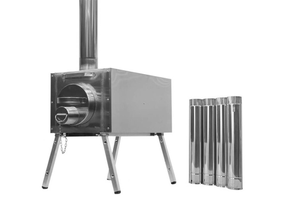 Печь Экономка средняя (стационарные экраны)