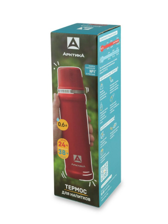 Термос для напитков Арктика (0,6л)