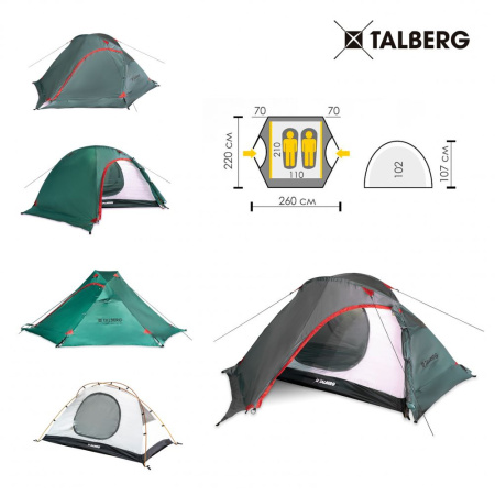Палатка Talberg EXPLORER 2 PRO