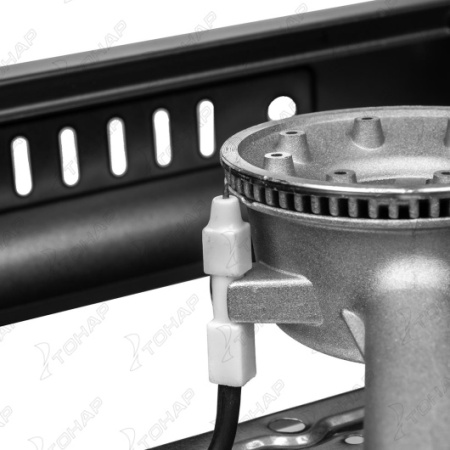 Плита газовая портативная в кейсе с переходником Helios