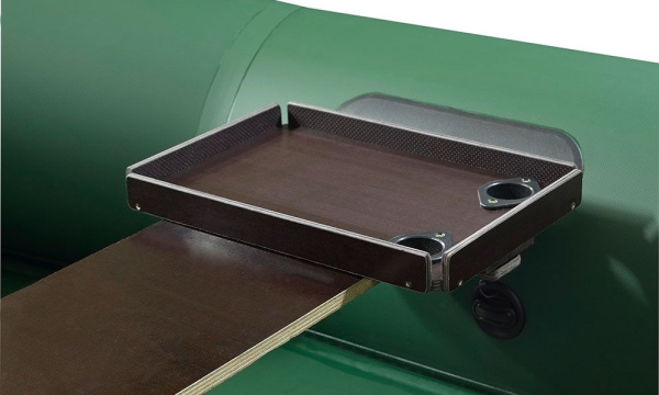 Столик на банку №7 (2 удочкодержателя)